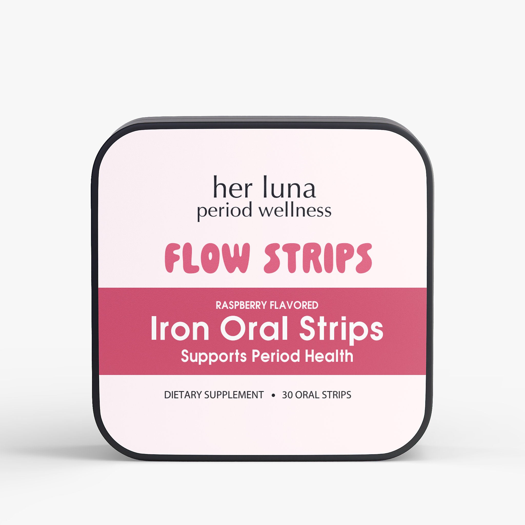 Flow Strips (Iron Oral Strips) – Raspberry